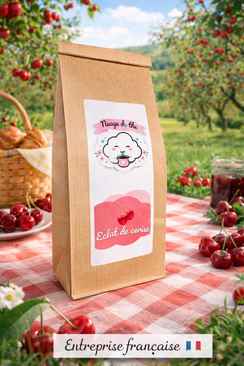 Thé noir énergie - Eclat de cerise