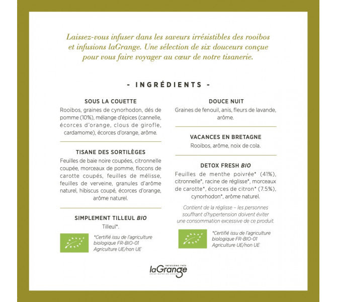 Coffret à offrir TISANES