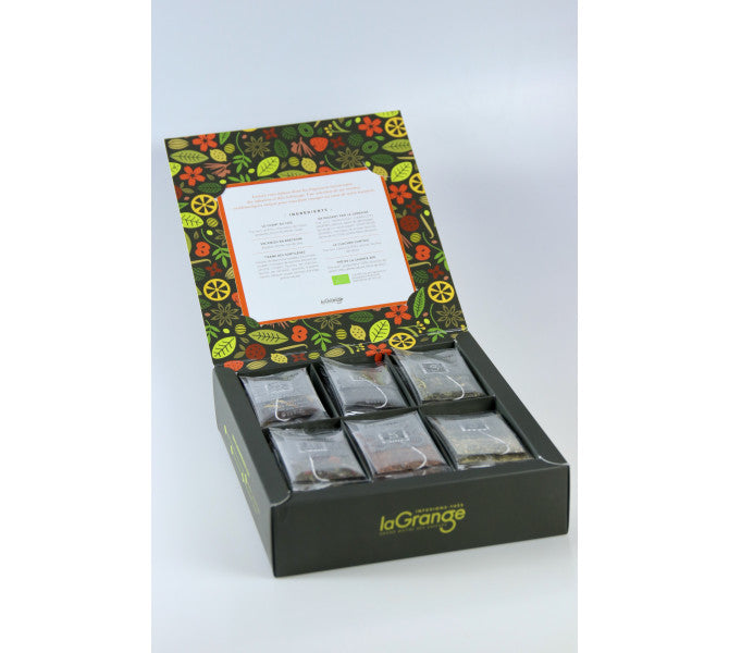 Coffret à offrir MIX thés - tisanes